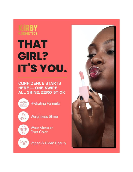 Aceite de Labios DivineDiva - Brillo Hidratante Vegano 40g