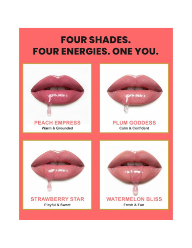 Aceite de Labios DivineDiva - Brillo Hidratante Vegano 40g