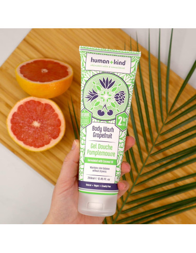 Jabón Corporal Human+Kind Pomelo 250 ml - Paquete de 2