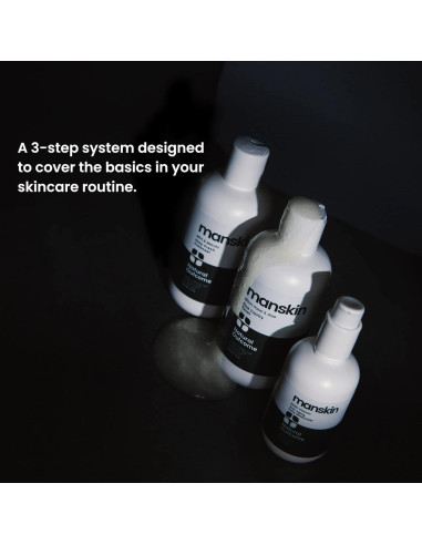 Kit de Cuidado Facial para Hombres Natural Outcome - 3 Pasos