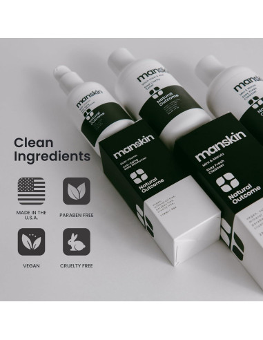 Kit de Cuidado Facial para Hombres Natural Outcome - 3 Pasos