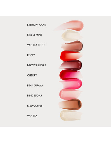 Set de Balsamos Labiales Veganos Verano - Vainilla y Beige