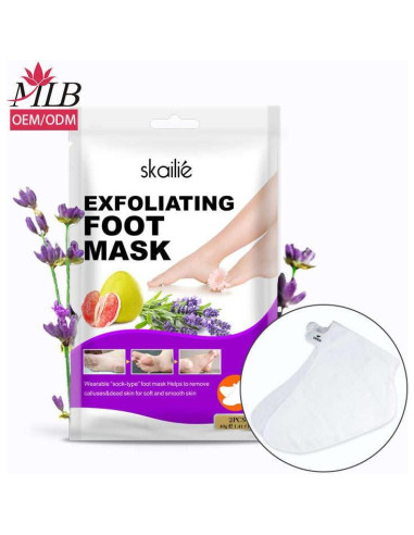 Mascarilla Exfoliante para Pies Skailie - Lavanda y Pomelo 3pk