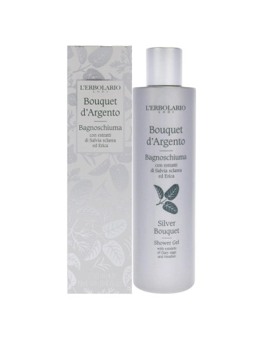 Gel de Ducha L'Erbolario Ramo Plateado 240 ml - Jabón Corporal Tonificante