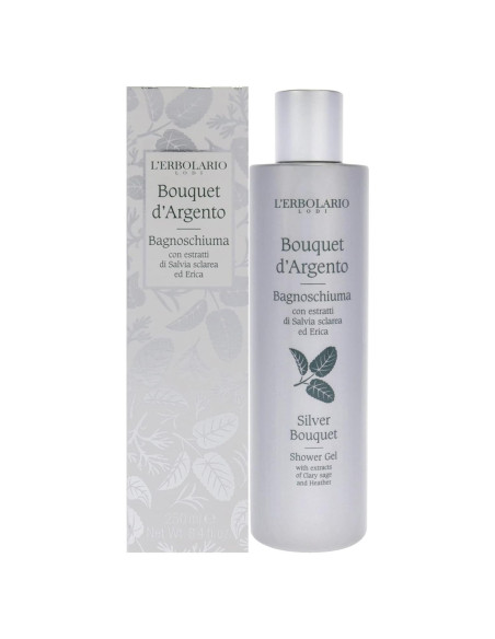Gel de Ducha L'Erbolario Ramo Plateado 240 ml - Jabón Corporal Tonificante