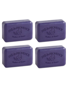 Jabón en barra 250g Pre de Provence Grosella Negra - Paquete 4