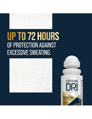 Antitranspirante Clínico Certain Dri 34.02 ml - 15% Cloruro de Aluminio