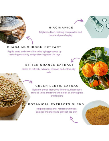 Crema Nocturna Spa Sciences 51g - Hidratante Piel Grasa