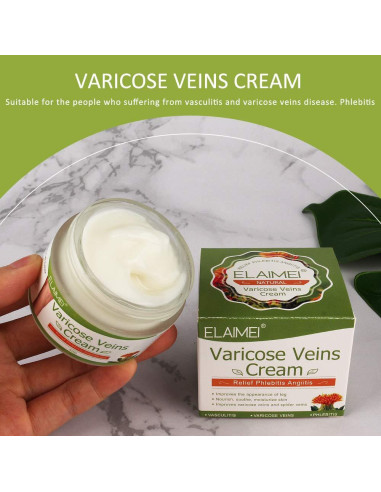 Crema para Venas Varicosas Resdam 149g - Alivio y Mejora de Piernas