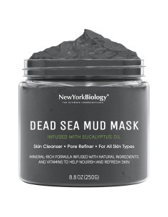 Mascarilla de barro del Mar Muerto New York Biology 248 g Eucalipto
