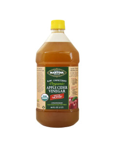 Vinagre de Sidra de Manzana Orgánico CAI 1.93 L Crudo Sin Filtrar