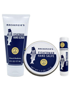 Exfoliante de Manos MacKenzie + Ungüento y Cera para Nudillos