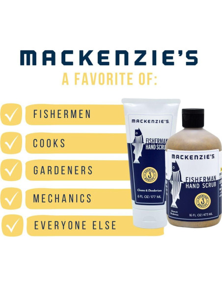 Exfoliante de Manos MacKenzie + Ungüento y Cera para Nudillos