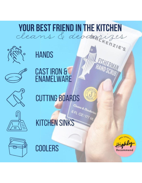 Exfoliante de Manos MacKenzie + Ungüento y Cera para Nudillos