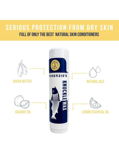 Exfoliante de Manos MacKenzie + Ungüento y Cera para Nudillos