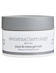 Mascarilla de Gel Elemental Herbology Pause & Renew 100ml - Hidratante Antienvejecimiento con Niacinamida y Ashwagandha