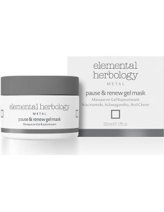 Mascarilla de Gel Elemental Herbology Pause & Renew 100ml - Hidratante Antienvejecimiento con Niacinamida y Ashwagandha 2