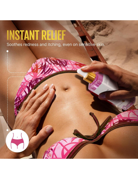 Aceite After Shave Suave Fresa Vainilla 90ml - Hidratante