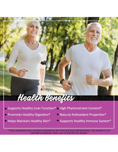 Cápsulas de Cardo Mariano FarmHaven 375mg 120 Unidades Veganas