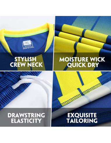 Camisetas y Pantalones Cortos de Fútbol Personalizados LAIFU