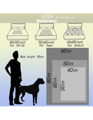 Manta de Franela MIEPOS 127x152cm Fútbol Rosa Moderna