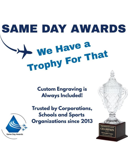 Trofeo de Campeón Fantasy Football Lil Vince Dorado Personalizado