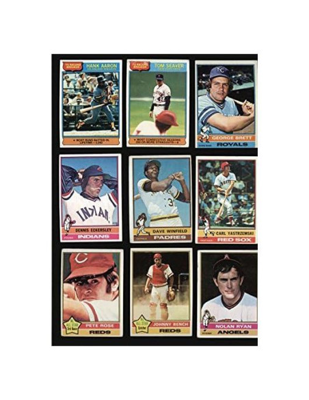 Conjunto Completo de Béisbol Topps 1976 - 660 Tarjetas VG/EX