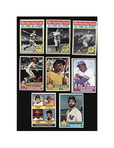 Conjunto Completo de Béisbol Topps 1976 - 660 Tarjetas VG/EX 2