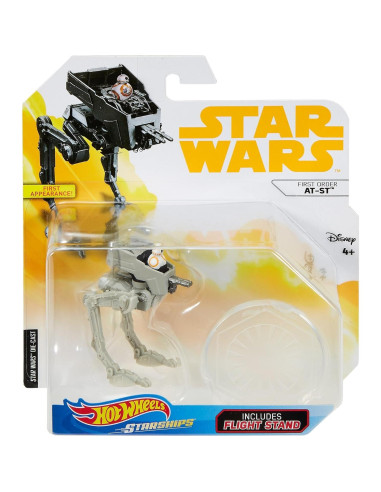 Hot Wheels Star Wars AT-ST Vehículo de Metal 5.72x15.88cm