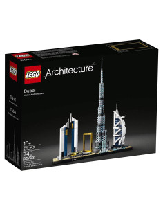 LEGO Arquitectura Skyline Dubai 21052 - Set 740 Piezas