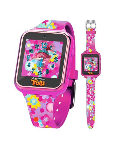 Reloj Inteligente para Niños Accutime Trolls con Cámara y Juegos
