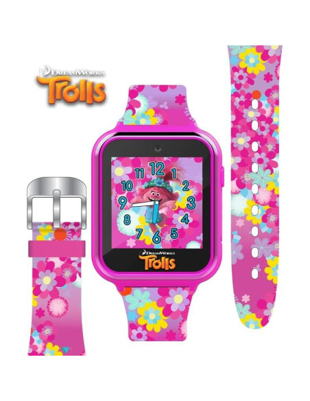 Reloj Inteligente para Niños Accutime Trolls con Cámara y Juegos