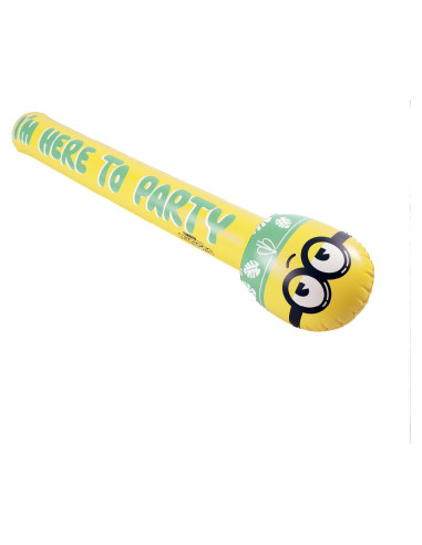 Noodle de Piscina Inflable BigMouth Minions 121.9 cm Amarillo