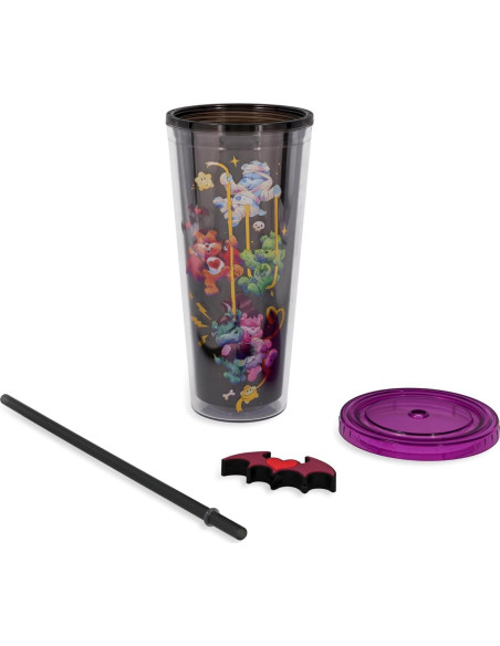 Taza de Carnaval Silver Buffalo Care Bears 710 ml a prueba de fugas