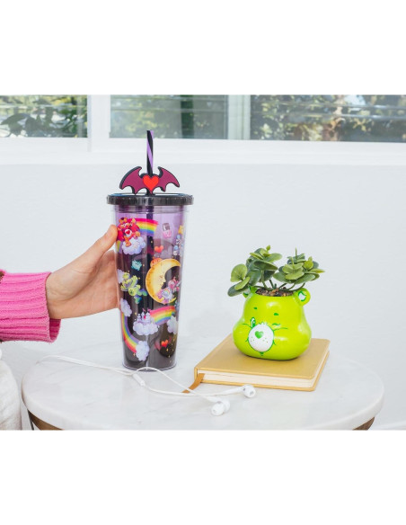 Taza de Carnaval Silver Buffalo Care Bears 710 ml a prueba de fugas