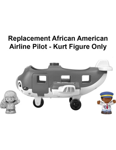 Figura de Piloto de Aerolínea Kurt Fisher-Price DJB53