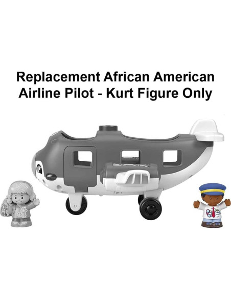 Figura de Piloto de Aerolínea Kurt Fisher-Price DJB53