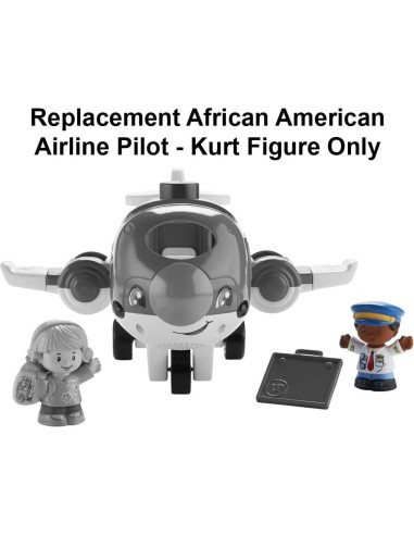 Figura de Piloto de Aerolínea Kurt Fisher-Price DJB53