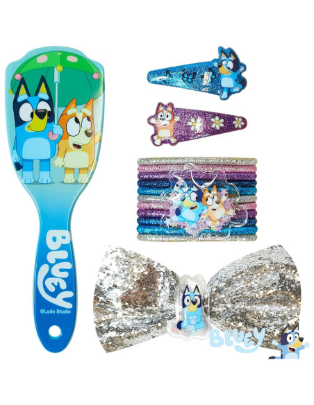 Conjunto de Accesorios para el Cabello LUV HER Bluey 15 Piezas