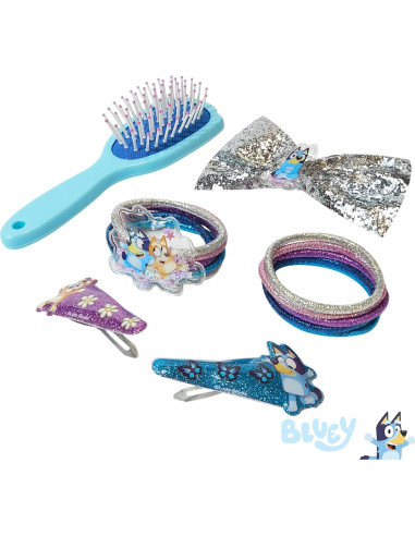 Conjunto de Accesorios para el Cabello LUV HER Bluey 15 Piezas