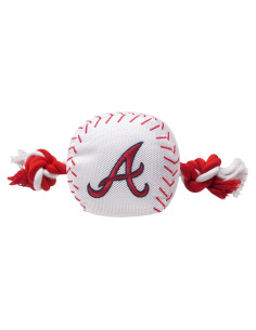 Juguete de Cuerda para Perros y Gatos MLB Atlanta Braves