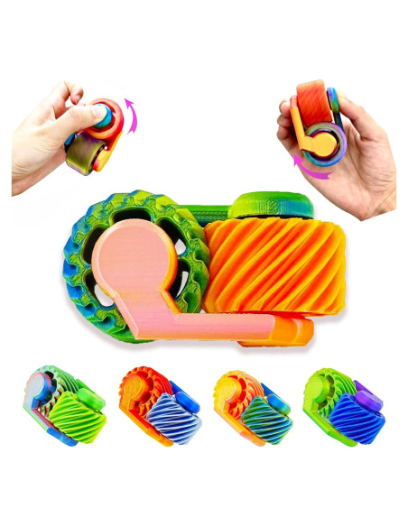 Juguete Antiestrés en Espiral 3D SZOZNIYC - Alivio Ansiedad