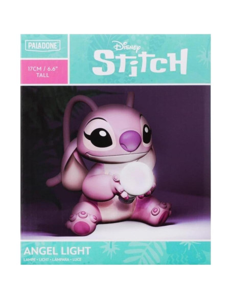 Lámpara Nocturna Ángel Paladone 16cm - Lilo y Stitch