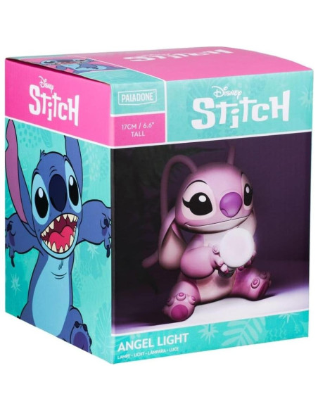 Lámpara Nocturna Ángel Paladone 16cm - Lilo y Stitch