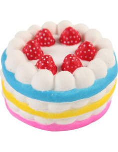 Squishies Jumbo Anboor 11 cm Pastel de Fresa Aromático 2