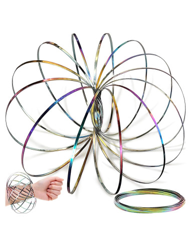 Anillo de Flujo Antiestrés Spinner Jishi 3D para Niños y Adultos