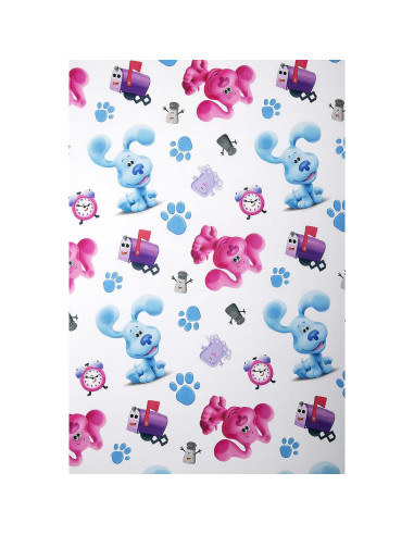 Juego de Ropa de Cama 4 Piezas Blues Clues Azul Reversible