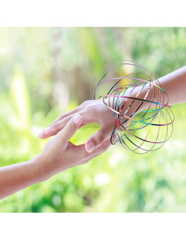 Anillo de Flujo Antiestrés Spinner Jishi 3D para Niños y Adultos