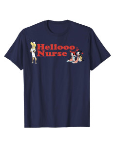 Camiseta Animaniacs Oficial para Hombre - Diseño Hellooo Nurse
