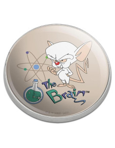 Marcador de Pelota de Golf Metal Premium Pinky y El Cerebro